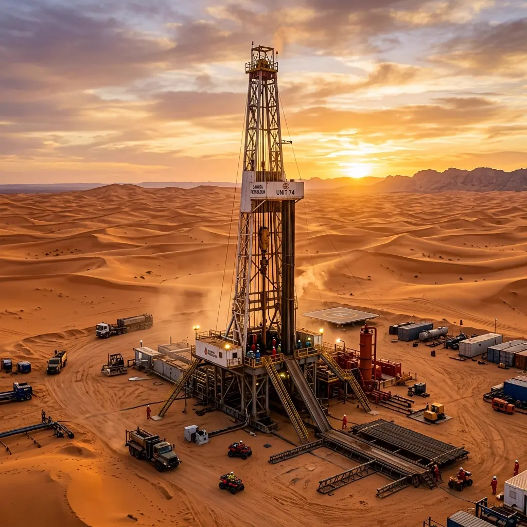 حفر الآبار الصحراوية